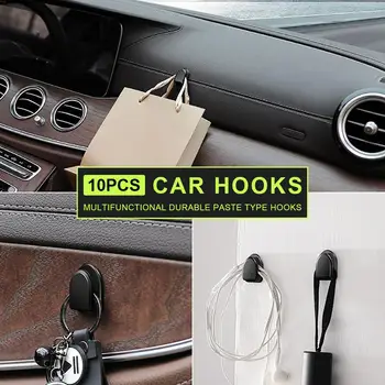 10 PCS Multifunctional Interior Hangers Car Hooks Universal Instrument Durable Paste Hidden Design Type Hooks Car Household Hook
10 PCS Multifunctional Interior Hangers Car Hooks Universal Instrument Durable Paste Hidden Design Type Hooks Car Household Hook