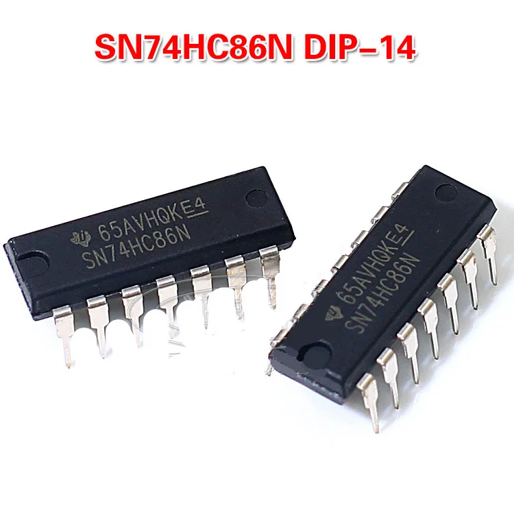 1 шт. абсолютно новый и оригинальный Sn74hc86n Dip 14 2 входа Четыре разных или дверной