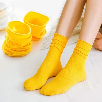 4 Pairs Fashion Japanese Korea High School Girls High Socks Loose Candy Colors Double Needles Knitting Cotton Long Socks Woman
4 Pairs Fashion Japanese Korea High School Girls High Socks Loose Candy Colors Double Needles Knitting Cotton Long Socks Woman