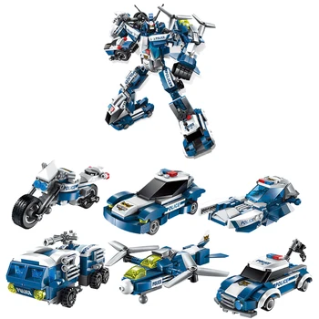 577PCS six-in-one truck car helicopter ship compatible technics city building blocks children toys educational toys gifts
577PCS six-in-one truck car helicopter ship compatible technics city building blocks children toys educational toys gifts