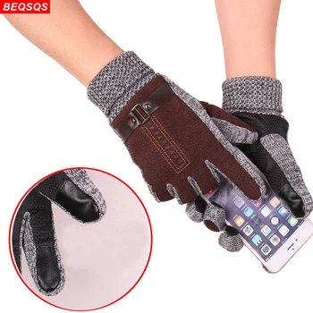 BEQSQS Mens Winter Therm Anti-Slip Black/coffee Thermal Soft Gloves Man Waterproof Sports Gloves Driving Cycling Warm Gloves
BEQSQS Mens Winter Therm Anti-Slip Black/coffee Thermal Soft Gloves Man Waterproof Sports Gloves Driving Cycling Warm Gloves