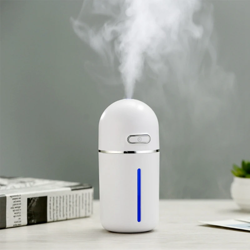 230ML Aromatherapy Diffuser USB Ultrasonic Air Humidifier Mist Maker Aroma Essential Oil Diffuser for Home with LED Light White
230ML Aromatherapy Diffuser USB Ultrasonic Air Humidifier Mist Maker Aroma Essential Oil Diffuser for Home with LED Light White