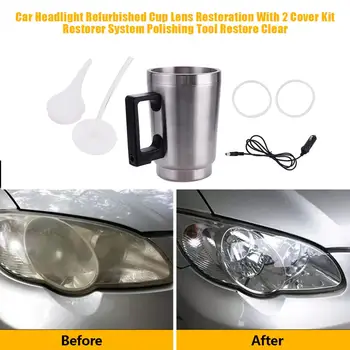 2 Cover Car Headlight Refurbished Atomizing Cup Car Headlight Lens Restoration Kit Restorer System Polishing Tool Restore Clear
2 Cover Car Headlight Refurbished Atomizing Cup Car Headlight Lens Restoration Kit Restorer System Polishing Tool Restore Clear