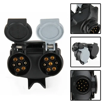 12V Trailer Plug 13 To 7 Pin Round Hole Truck Connector Plug Truck Connector Trailer Socket
12V Trailer Plug 13 To 7 Pin Round Hole Truck Connector Plug Truck Connector Trailer Socket
