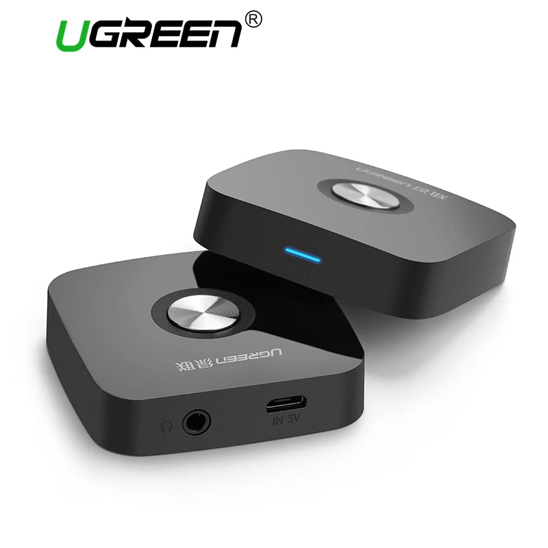 Ugreen Bluetooth Receiver 4.2 Wireless Bluetooth Audio Receiver 3.5mm Car Aux