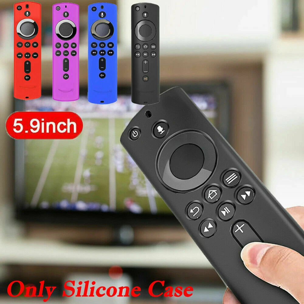 Home Protective Case Silicone Remote Control Cover Durable Lattice Design Anti Slip Lightweight Soft For Fire TV Stick 4K
Home Protective Case Silicone Remote Control Cover Durable Lattice Design Anti Slip Lightweight Soft For Fire TV Stick 4K