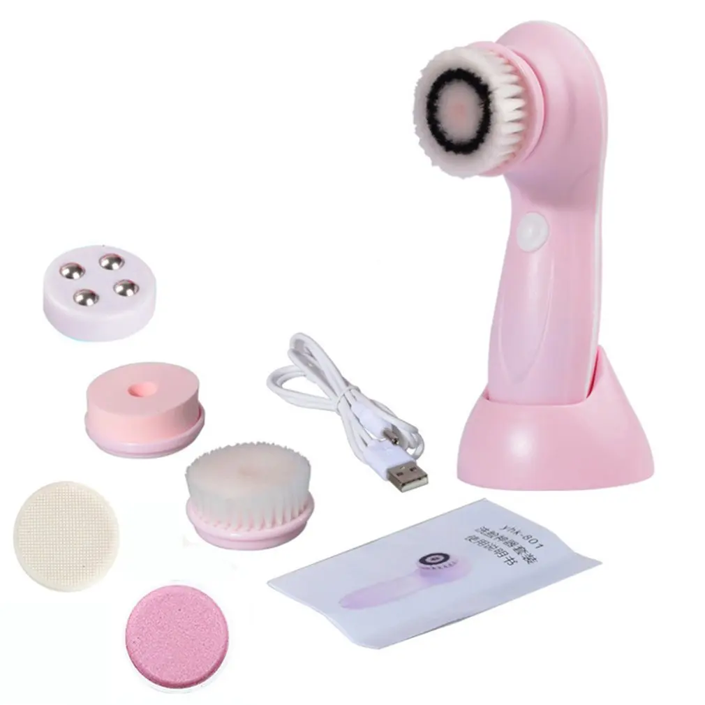 Multi-function Cleansing Instrument Household Silicone Rotating Cleansing Usb Charging Beauty Instrument Cleansing Brush Kit
Multi-function Cleansing Instrument Household Silicone Rotating Cleansing Usb Charging Beauty Instrument Cleansing Brush Kit