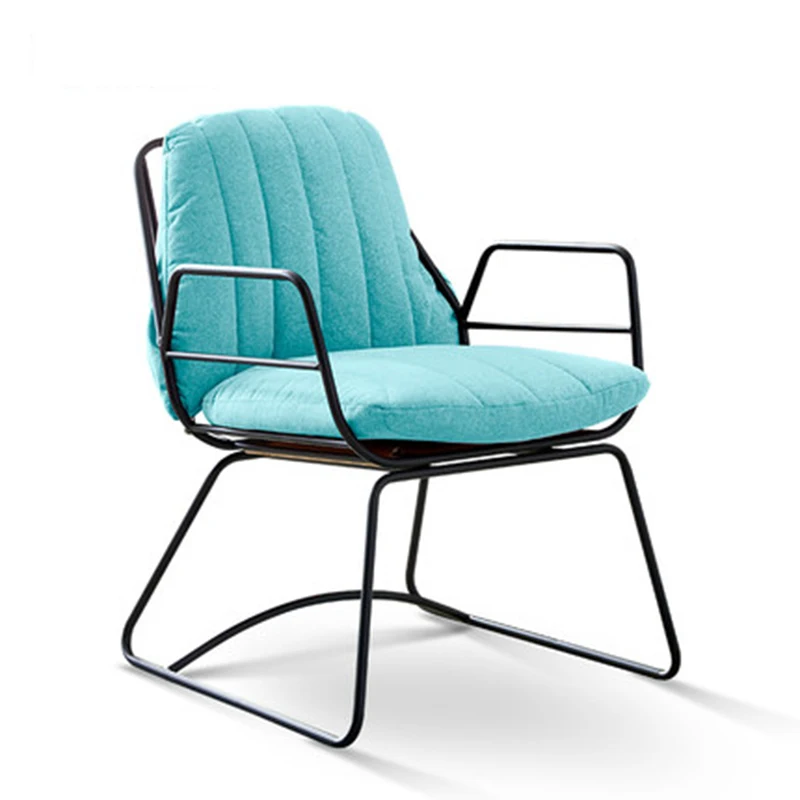 Nordic INS Wrought Iron Single Sofa Chair Dining Chairs for Dining Rooms Dining Furniture Bedroom Living Room Cafe Dining Chairs 
Nordic INS Wrought Iron Single Sofa Chair Dining Chairs for Dining Rooms Dining Furniture Bedroom Living Room Cafe Dining Chairs