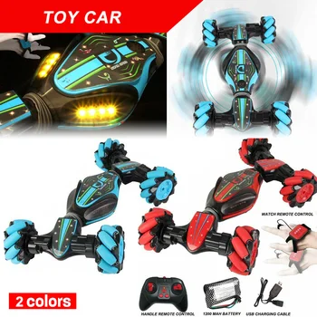 Remote Control Off-Road Gesture Sensing 4WD Double Sided Flip RC Stunt Car Deformable All Terrain Electric Car New Year Gift 3
Remote Control Off-Road Gesture Sensing 4WD Double Sided Flip RC Stunt Car Deformable All Terrain Electric Car New Year Gift 3
