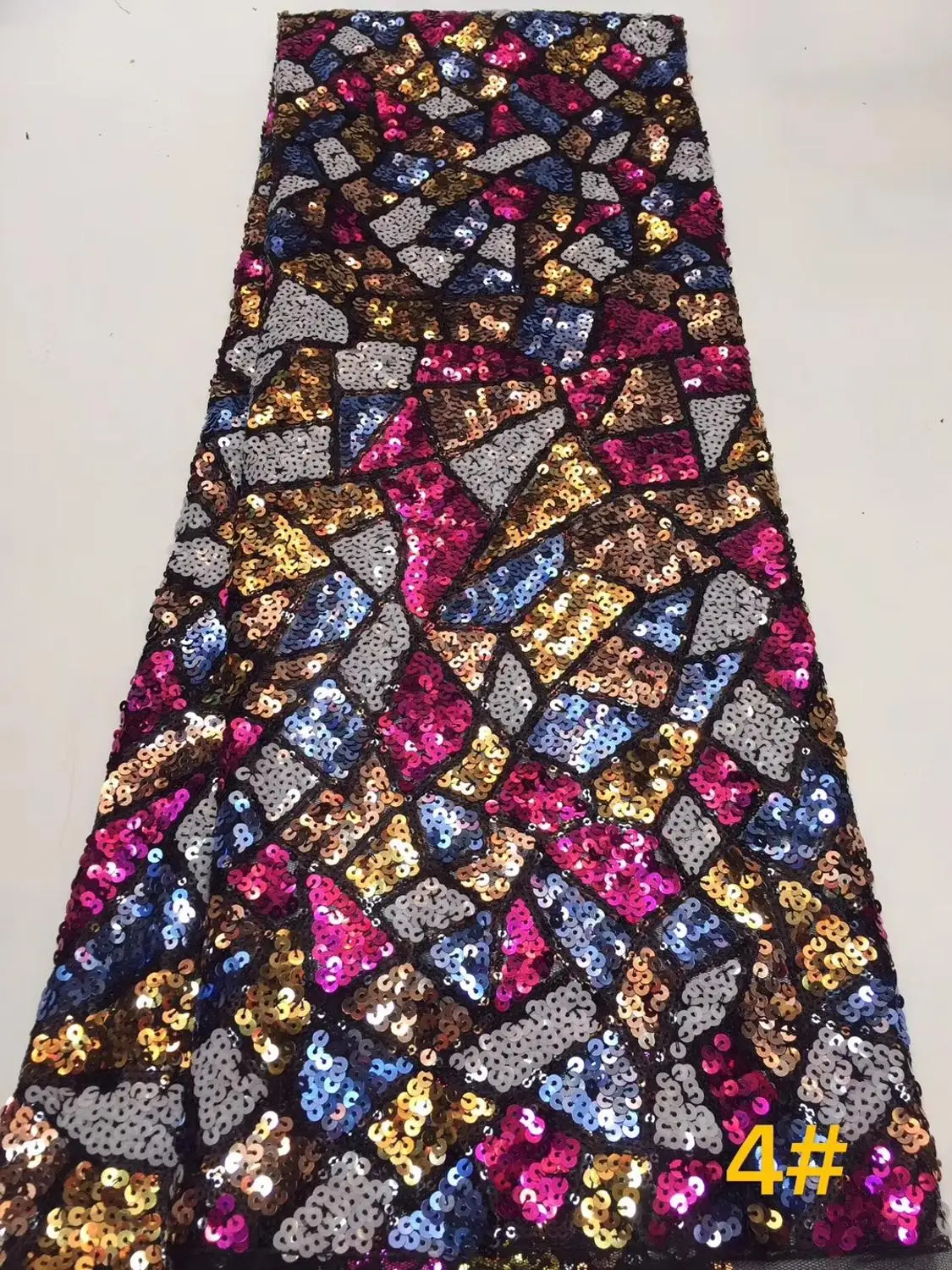 Multicolor African Lace Fabric 2019 High quality Sequins lace French Tulle Mesh Fabric Nigerian Net Swiss Lace Fabrics for Dress
Multicolor African Lace Fabric 2019 High quality Sequins lace French Tulle Mesh Fabric Nigerian Net Swiss Lace Fabrics for Dress