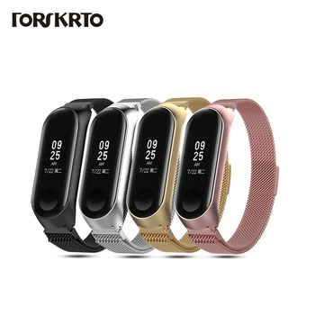 Magnet Metal Stainless Steel Strap For Xiaomi Mi Band 3 Mi Band 4 Miband 3 Bracelet For Xiaomi Mi Band 4 
Magnet Metal Stainless Steel Strap For Xiaomi Mi Band 3 Mi Band 4 Miband 3 Bracelet For Xiaomi Mi Band 4