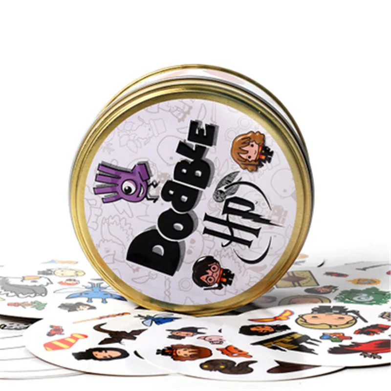 Spot It And Dobble Card Game Table Board Game For Dobbles Kids English Cards It Go Camping Metal Tin Box SHALOM Basic Toys
Spot It And Dobble Card Game Table Board Game For Dobbles Kids English Cards It Go Camping Metal Tin Box SHALOM Basic Toys