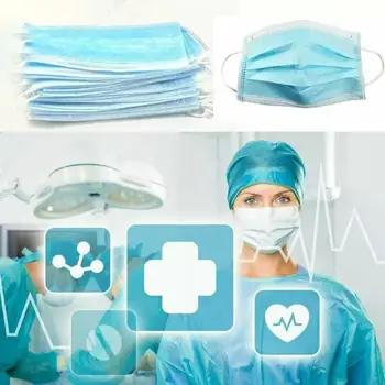 HOT SALES 1/10/50Pcs Masks Disposable Masks Anti-Dust Masks Earloop Masks Protective Face Masks Non-woven Dust Mask Light Blue
HOT SALES 1/10/50Pcs Masks Disposable Masks Anti-Dust Masks Earloop Masks Protective Face Masks Non-woven Dust Mask Light Blue