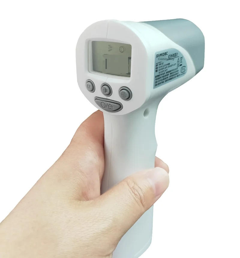 Non-contact Thermometer Infrared Human Body Object Two Temperature Modes Switch One-button Measurement 32 Groups Of Memory
Non-contact Thermometer Infrared Human Body Object Two Temperature Modes Switch One-button Measurement 32 Groups Of Memory