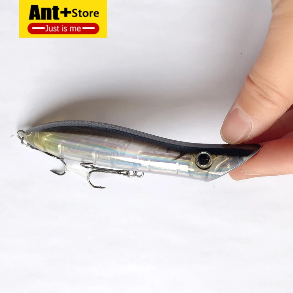116mm/38g Popper Harde Aas Vissen Lokt Sinking met Trebke Haken Swimbait Hard Lokken voor Karpervissen sinking Vissen Minnow
116mm/38g Popper Harde Aas Vissen Lokt Sinking met Trebke Haken Swimbait Hard Lokken voor Karpervissen sinking Vissen Minnow