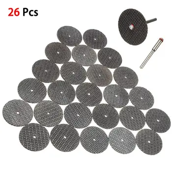 26PC Metal Cutting Disc for Dremel Grinder Rotary Tool Circular Saw Blade Cutting 30FP17
26PC Metal Cutting Disc for Dremel Grinder Rotary Tool Circular Saw Blade Cutting 30FP17