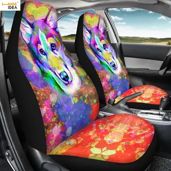 2Piece Colorful 3D Wolf Car Seat Sheet Luxury Front Protection Case Universal Seat Cover Most Auto Interior Pride Pug Dog Decor
2Piece Colorful 3D Wolf Car Seat Sheet Luxury Front Protection Case Universal Seat Cover Most Auto Interior Pride Pug Dog Decor