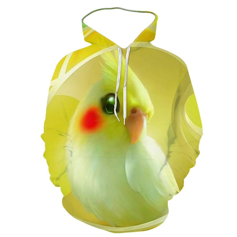 Cute Parrot Spring And Autumn Hooded Sweatshirt Animal 3D Digital Printing New Comfortable Hoodie Fashion Harajuku Hoodie Men
Cute Parrot Spring And Autumn Hooded Sweatshirt Animal 3D Digital Printing New Comfortable Hoodie Fashion Harajuku Hoodie Men