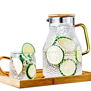 Daydays Cold Kettle Glass Kettle Household High Temperature Resistance Boiling Water Cup Will Capacity Herbal Tea Kettle Suit
Daydays Cold Kettle Glass Kettle Household High Temperature Resistance Boiling Water Cup Will Capacity Herbal Tea Kettle Suit