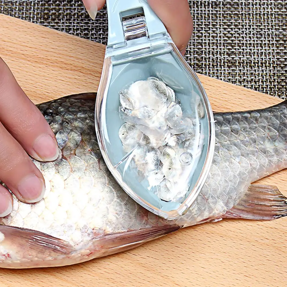NEW Fish Scale Remover Kitchen Tool Fish Skin Scraper Brush Fish Knife Cleaning Peeler Scale Scraper Package Kitchen Accessories
NEW Fish Scale Remover Kitchen Tool Fish Skin Scraper Brush Fish Knife Cleaning Peeler Scale Scraper Package Kitchen Accessories