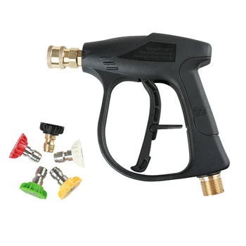 High Pressure Car Washing Tool with 5 Color Nozzles Pressure Resistant 150KG HG99
High Pressure Car Washing Tool with 5 Color Nozzles Pressure Resistant 150KG HG99