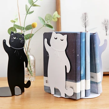 2 Pcs Cute Cat Metal Book Holder Adjustable Table Storage Tack For Book Non-slip File Stand School Supplies
2 Pcs Cute Cat Metal Book Holder Adjustable Table Storage Tack For Book Non-slip File Stand School Supplies