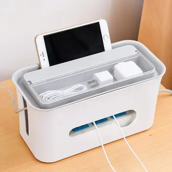 Plastic Wire Storage Box Wire Line Collection Power Strip Cable Organizer Box Winder Container Manager Storage Case Holder
Plastic Wire Storage Box Wire Line Collection Power Strip Cable Organizer Box Winder Container Manager Storage Case Holder