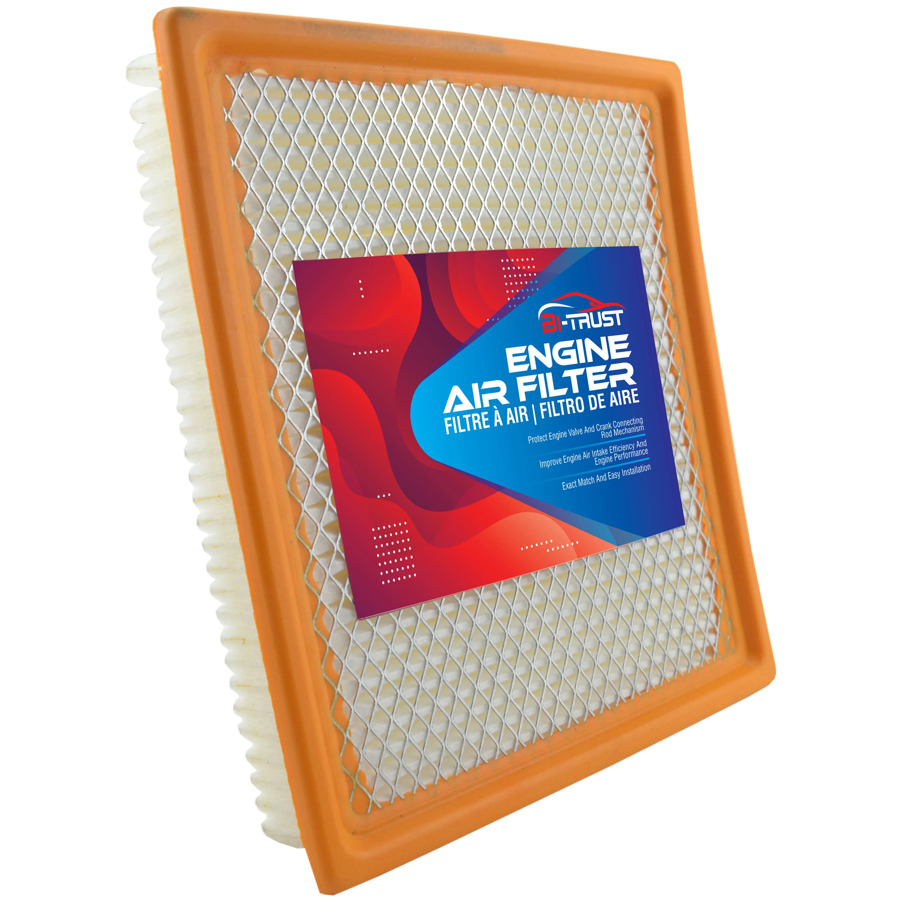 Bi-Trust Engine Air Filter for Dodge Journey 2009-2020 L4 2.4L (Not fit 3.6L Engine)/Dodge Journey 2009-2010 V6 3.5L 04891916AA 
Bi-Trust Engine Air Filter for Dodge Journey 2009-2020 L4 2.4L (Not fit 3.6L Engine)/Dodge Journey 2009-2010 V6 3.5L 04891916AA