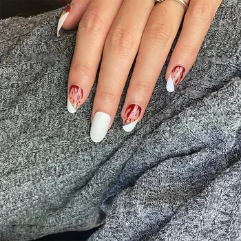 24pcs Blood Drop Decorative Detachable halloween fake nails Round Head Exquisite Personality Finished Nail Art Equipment TY 
24pcs Blood Drop Decorative Detachable halloween fake nails Round Head Exquisite Personality Finished Nail Art Equipment TY