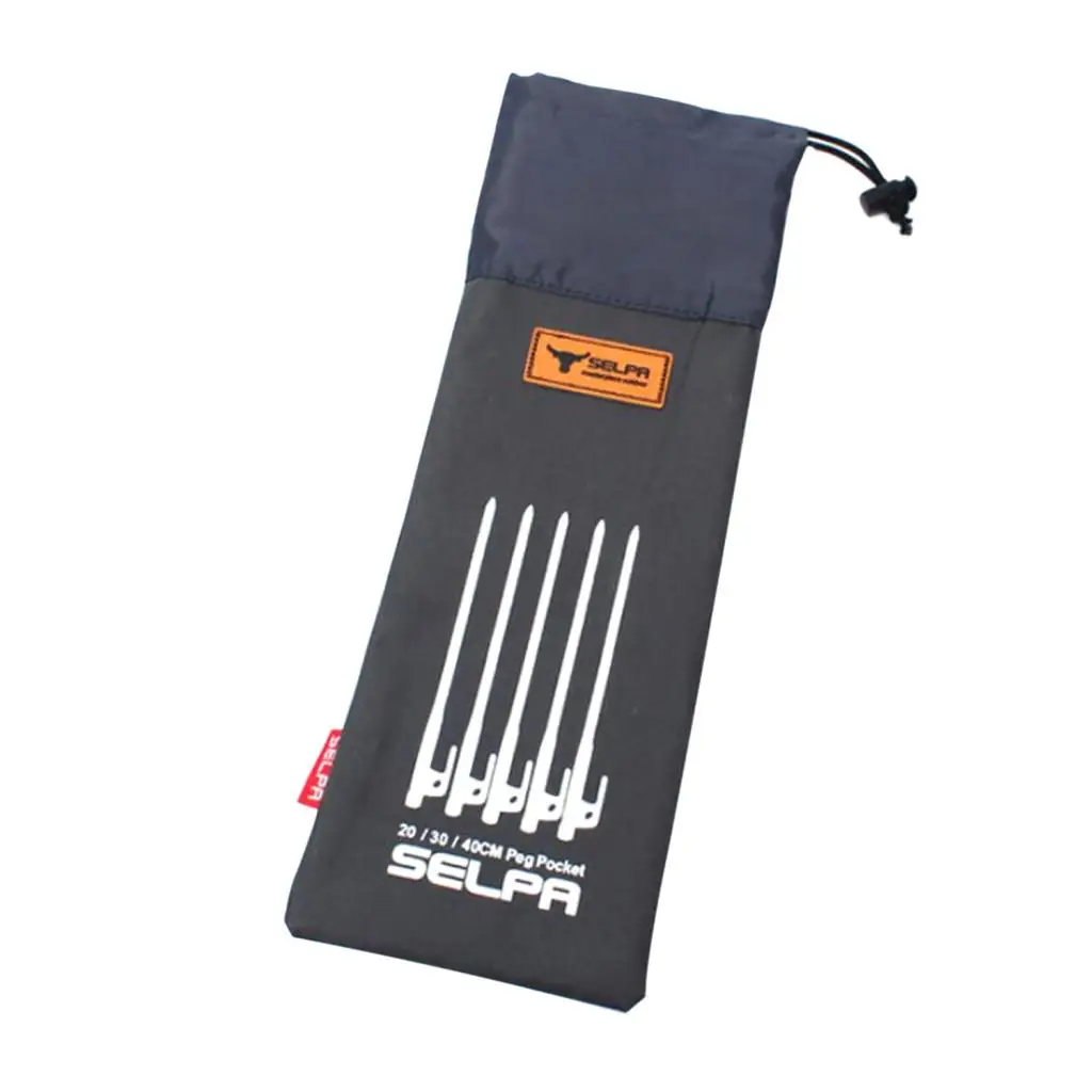 Heavy Duty Tent Stakes Pegs Bag for Camping Backpacking Hiking Camping Tents Accessories Heavy Duty Tent Stakes Pegs Bag for Camping Backpacking Hiking Camping Tents Accessories