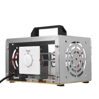 50g Ozone Generator Ozonator Machine Air Purifier Timer Control 220V Disinfection equipment Addition to Formaldehyde
50g Ozone Generator Ozonator Machine Air Purifier Timer Control 220V Disinfection equipment Addition to Formaldehyde