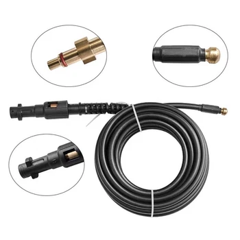 10M Pressure Washer Extension Hose for Karcher K2-K7 for Lavor Car Wash Cord Pipe Foamer Cleaning Tools 
10M Pressure Washer Extension Hose for Karcher K2-K7 for Lavor Car Wash Cord Pipe Foamer Cleaning Tools
