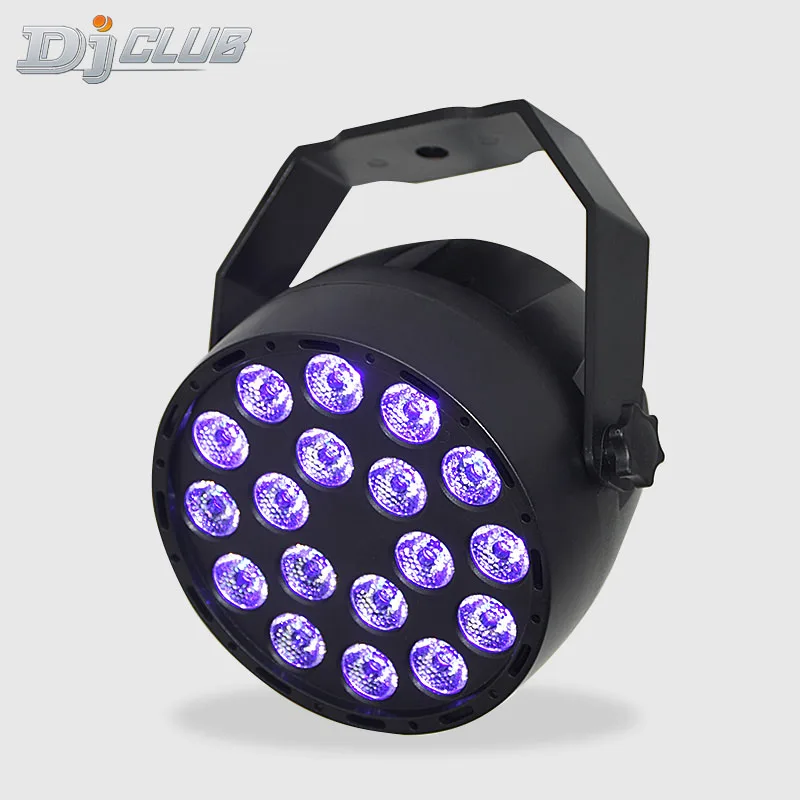 Led Stage Light Effect 18X3W Ultraviolet Color Flat Par Dmx512 Dj Disco Lamp Ktv Bar Party Backlight Beam Projector Spotlight 
Led Stage Light Effect 18X3W Ultraviolet Color Flat Par Dmx512 Dj Disco Lamp Ktv Bar Party Backlight Beam Projector Spotlight