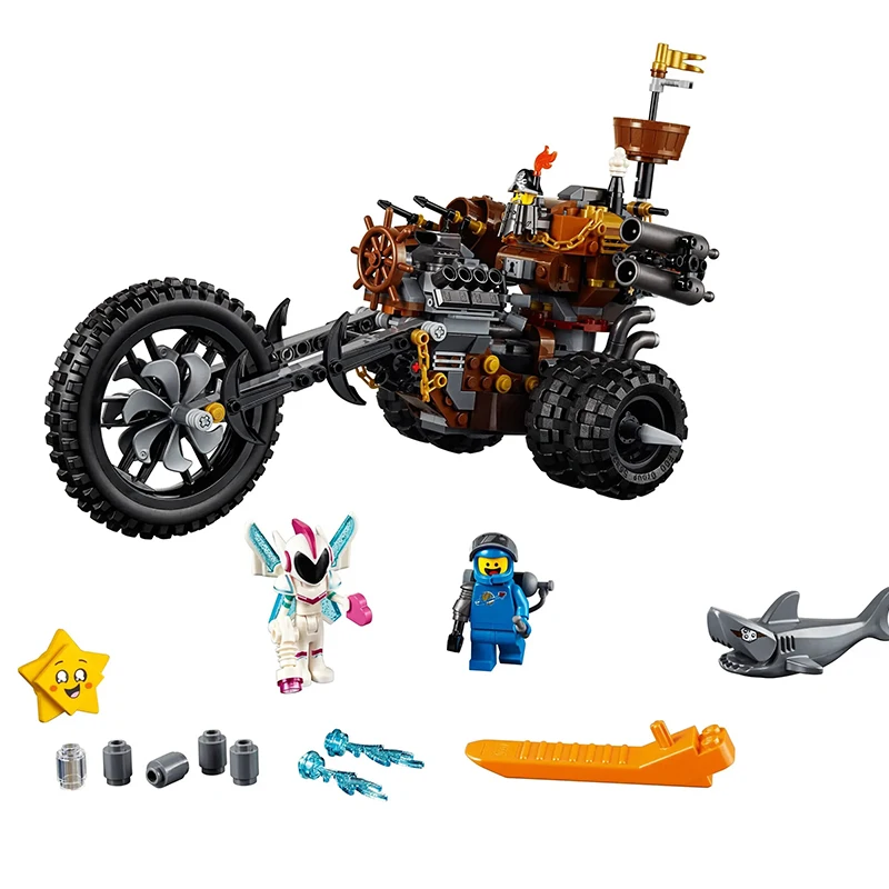 Legoingly Movie 2 Toys MetalBeard's Heavy Metal Motor Trik Compatible Legoingly 70834 Buildin Blocks for Children Birthday Gift
Legoingly Movie 2 Toys MetalBeard's Heavy Metal Motor Trik Compatible Legoingly 70834 Buildin Blocks for Children Birthday Gift