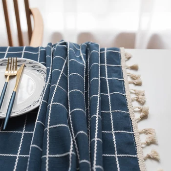 Plaid Table Cloth Large Size 100% Polyester Rectangle Home Thicken Printed Tablecloth Tassels crochet lace tablecloth
Plaid Table Cloth Large Size 100% Polyester Rectangle Home Thicken Printed Tablecloth Tassels crochet lace tablecloth