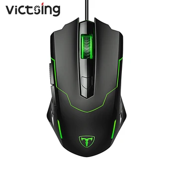 VicTsing PC098 Wired Gaming Mouse Ergonomic Design Computer Mouse With Side Buttons LED Backlit 3200DPI Mice For PC Gamer Laptop
VicTsing PC098 Wired Gaming Mouse Ergonomic Design Computer Mouse With Side Buttons LED Backlit 3200DPI Mice For PC Gamer Laptop