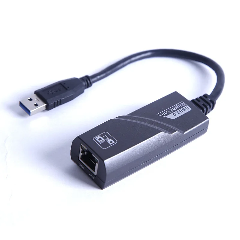 

Проводной сетевой адаптер USB 3,0 для Gigabit Ethernet RJ45 LAN (10/100/1000) Мбит/с, сетевая карта Ethernet для ПК, оптовая продажа