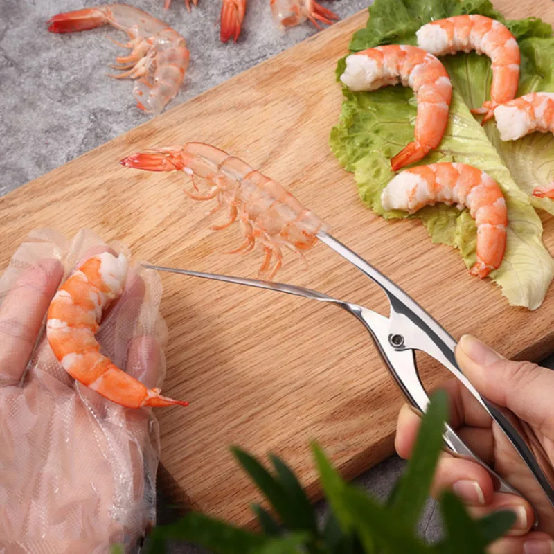 Shrimp Peeler Crayfish Peel Shell Device Seafood Knife Creative Cooking Tool Kitchen Gadgets Accessories
Shrimp Peeler Crayfish Peel Shell Device Seafood Knife Creative Cooking Tool Kitchen Gadgets Accessories