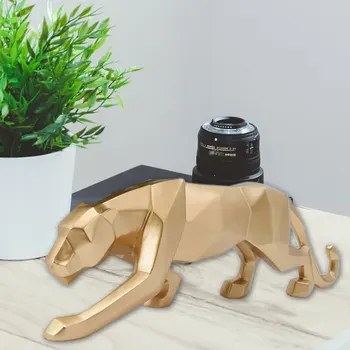Resin Simulation Animal Office Geometric Ornament Home Portable Nordic Style Standing Decoration Table Leopard Statue Art Gift
Resin Simulation Animal Office Geometric Ornament Home Portable Nordic Style Standing Decoration Table Leopard Statue Art Gift
