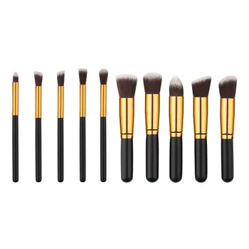 10Pcs Black Gold Makeup Brushes Set Blusher Concealer Eyeliner Brush Kit Powder Foundation Eyeshadow Brush Cosmetic Beauty Tools 
10Pcs Black Gold Makeup Brushes Set Blusher Concealer Eyeliner Brush Kit Powder Foundation Eyeshadow Brush Cosmetic Beauty Tools