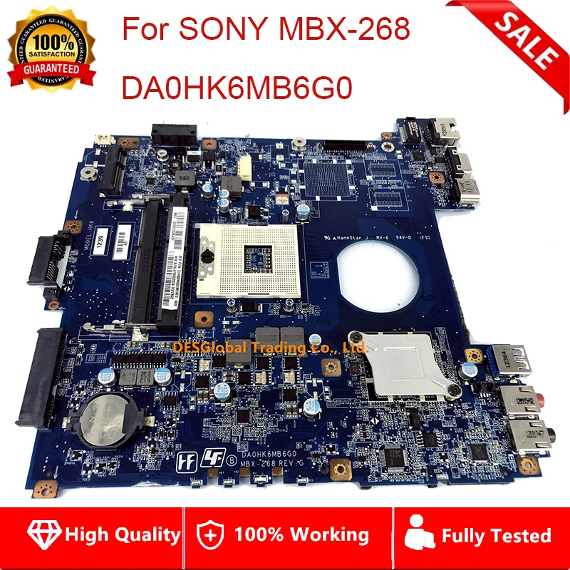 For SONY Vaio SVE14 Series MBX-268 Laptop Motherboard DA0HK6MB6G0 Mainboard A1893200A Fully Tested Fast Shipping
For SONY Vaio SVE14 Series MBX-268 Laptop Motherboard DA0HK6MB6G0 Mainboard A1893200A Fully Tested Fast Shipping