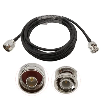 1Pcs Cable RG58 BNC Male to N Male Plug Connector 50 ohm RG58 Coaxial Extension Pigtail Cable Length 1m 2m 3m 5m 8m 10m 12m 15m
1Pcs Cable RG58 BNC Male to N Male Plug Connector 50 ohm RG58 Coaxial Extension Pigtail Cable Length 1m 2m 3m 5m 8m 10m 12m 15m