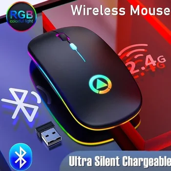 2.4GHz Wireless Optical Mouse Silent USB Ergonomic Bluetooth Mice with USB Receiver Mause for PC Laptops wirless gaming mouse 
2.4GHz Wireless Optical Mouse Silent USB Ergonomic Bluetooth Mice with USB Receiver Mause for PC Laptops wirless gaming mouse