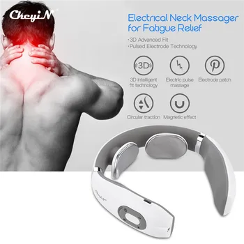 CkeyiN Wireless Cervical Traction Collar Pain Relief Massage Device Pulse Heating Neck Massager 3D Floating Electrode Pads Home 
CkeyiN Wireless Cervical Traction Collar Pain Relief Massage Device Pulse Heating Neck Massager 3D Floating Electrode Pads Home