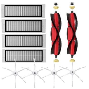 4Pcs Filter + 4Pcs Side Brush + 2Pcs Main Brush for Xiaomi 1/1S/Stone/Xiaowa Vacuum Cleaner Parts Acces
4Pcs Filter + 4Pcs Side Brush + 2Pcs Main Brush for Xiaomi 1/1S/Stone/Xiaowa Vacuum Cleaner Parts Acces