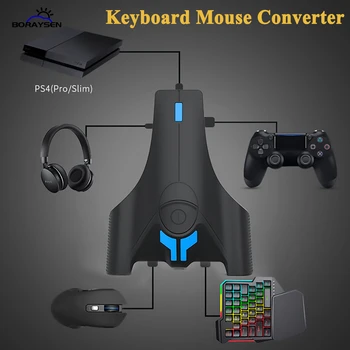 Gamepad Controller Converter For PS4 Keyboard Mouse Converters Game Handle Adapter For PS4 Pro Slim PS3 Nintendo Switch Xbox One
Gamepad Controller Converter For PS4 Keyboard Mouse Converters Game Handle Adapter For PS4 Pro Slim PS3 Nintendo Switch Xbox One