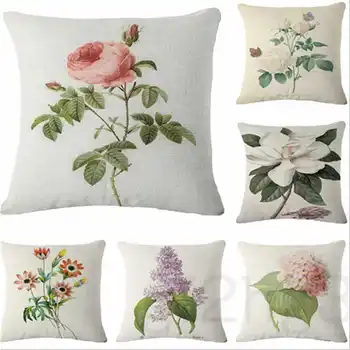 Beautiful flower Pattern Cotton Linen Throw Pillow Case Cushion Case Home Sofa Soft Room Gifts Single Sides Printing
Beautiful flower Pattern Cotton Linen Throw Pillow Case Cushion Case Home Sofa Soft Room Gifts Single Sides Printing