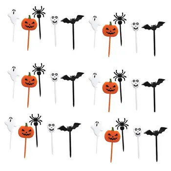 100pcs Picks Funny Creative Practical Toppers Fruit Fork Fruit Picks Cake Toppers for Party Halloween Dessert
100pcs Picks Funny Creative Practical Toppers Fruit Fork Fruit Picks Cake Toppers for Party Halloween Dessert