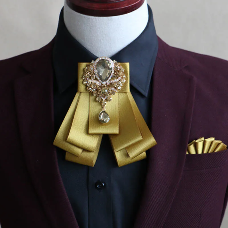 Handmade British Style New Diamond Bow Ties for Men's Wedding Groomsman Fashion Shirt Suit Accessories Bowtie Collars Flower Set
Handmade British Style New Diamond Bow Ties for Men's Wedding Groomsman Fashion Shirt Suit Accessories Bowtie Collars Flower Set