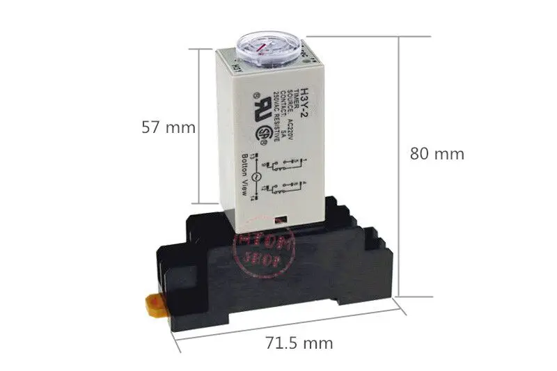 1SET H3Y-4 0-10Sec 24V Time relay power delay controller ST6P-4 AC DC timer switch
1SET H3Y-4 0-10Sec 24V Time relay power delay controller ST6P-4 AC DC timer switch